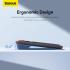 Baseus K01B Wireless Tri-Mode Keyboard (Bluetooth 5.0 & Wireless 2.4G) | Silent English Layout Keyboards - Grey